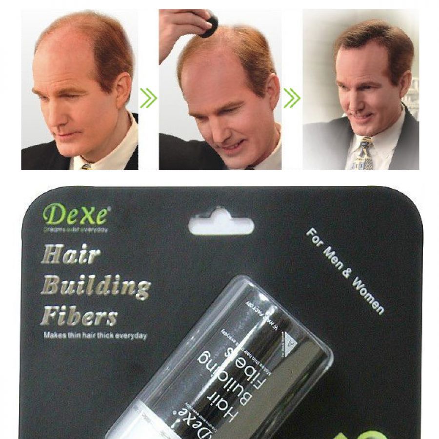 Dexe Hair Building Fibers 22g Dark Brown